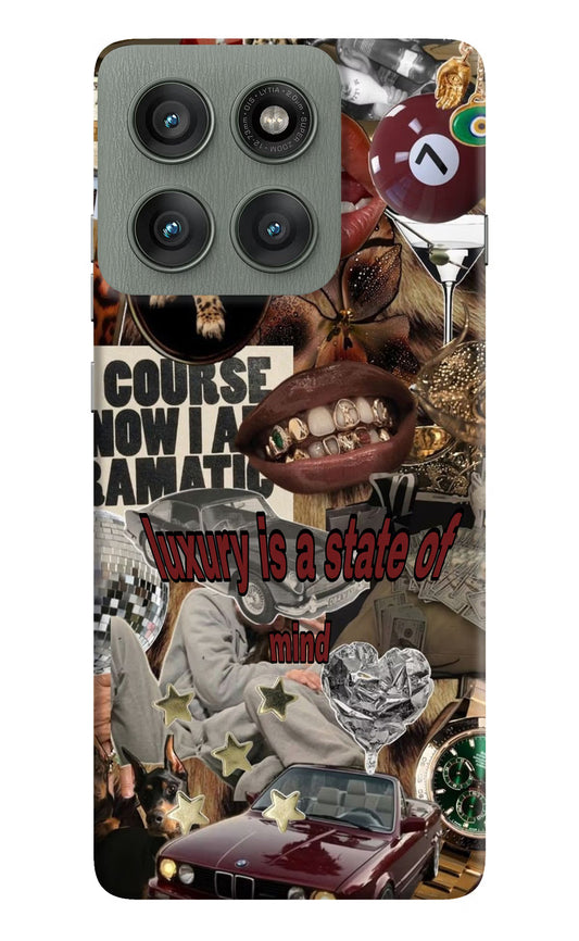 Luxury Moto Edge 60 Pro Hard Case Back Cover by Casekaro