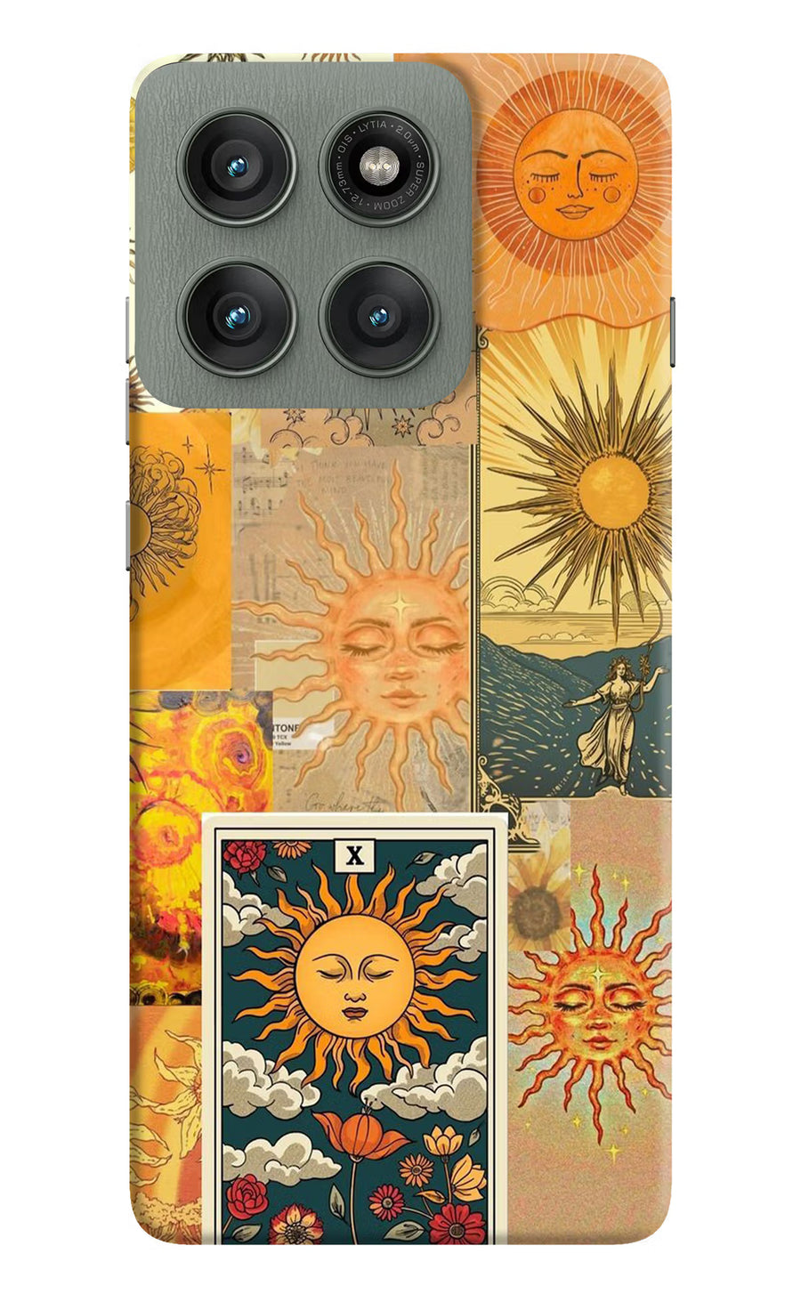 Sun Moto Edge 60 Pro Back Cover, Hard case
