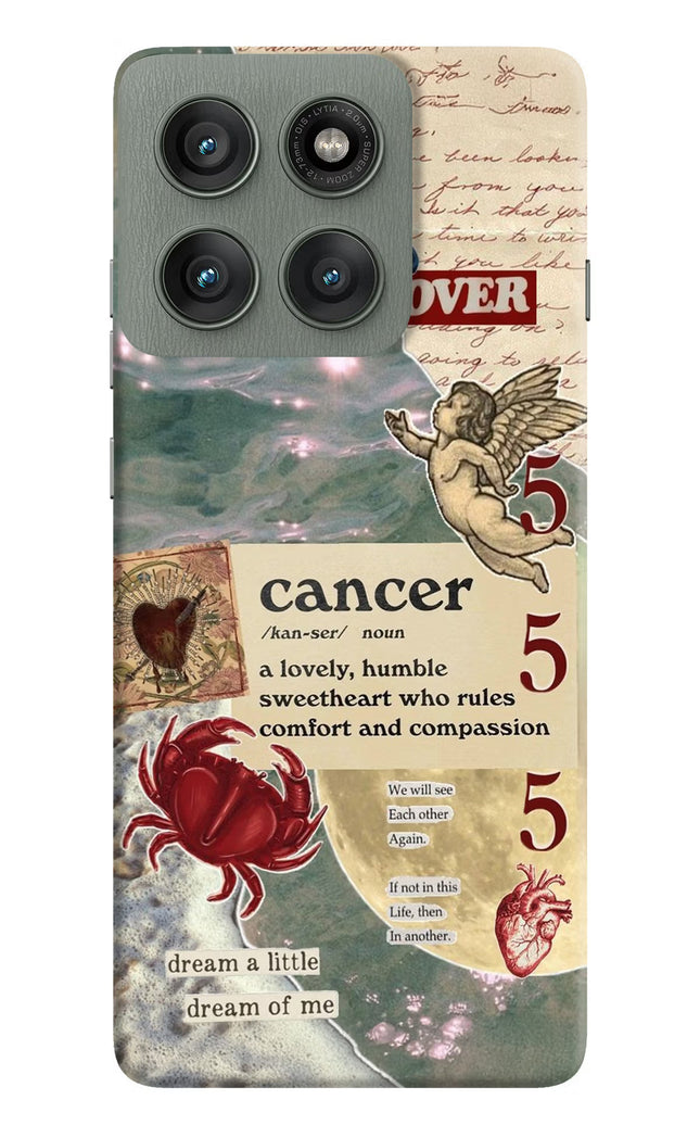 Cancer Zodiac Moto Edge 60 Pro Hard Case Back Cover by Casekaro