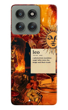 Leo Zodiac Moto Edge 60 Pro Hard Case Back Cover by Casekaro