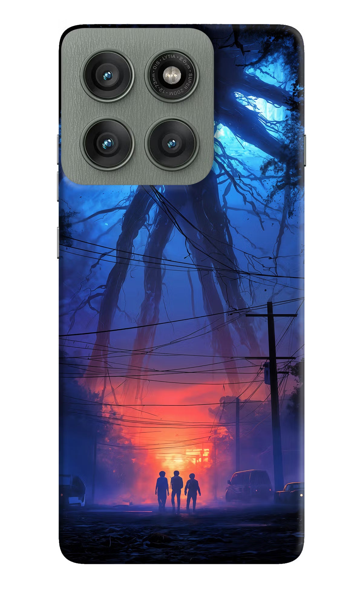 Ordinary Things Shadow Moto Edge 60 Pro Hard Case Back Cover by Casekaro