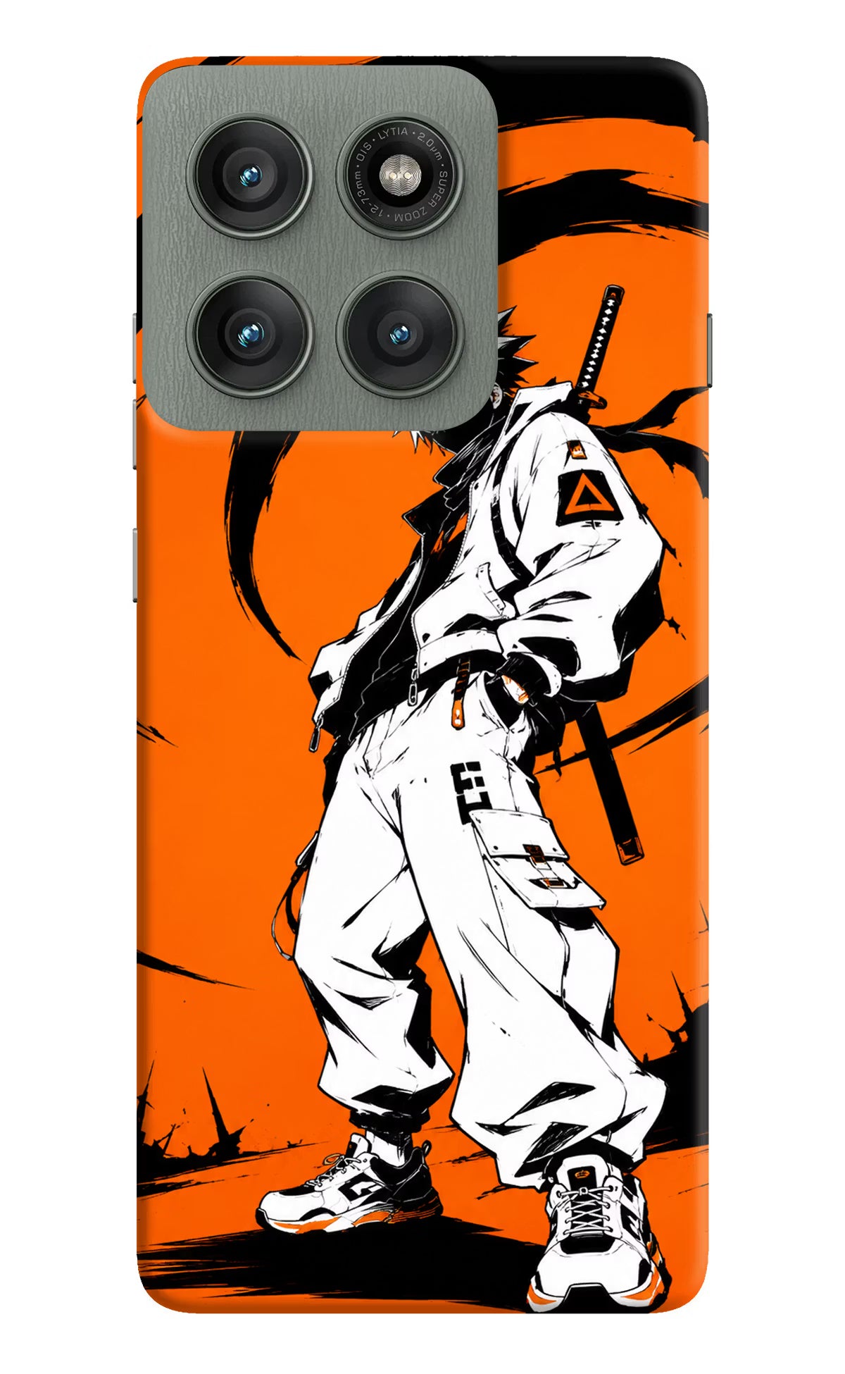 Street Samurai  Moto Edge 60 Pro Hard Case Back Cover by Casekaro