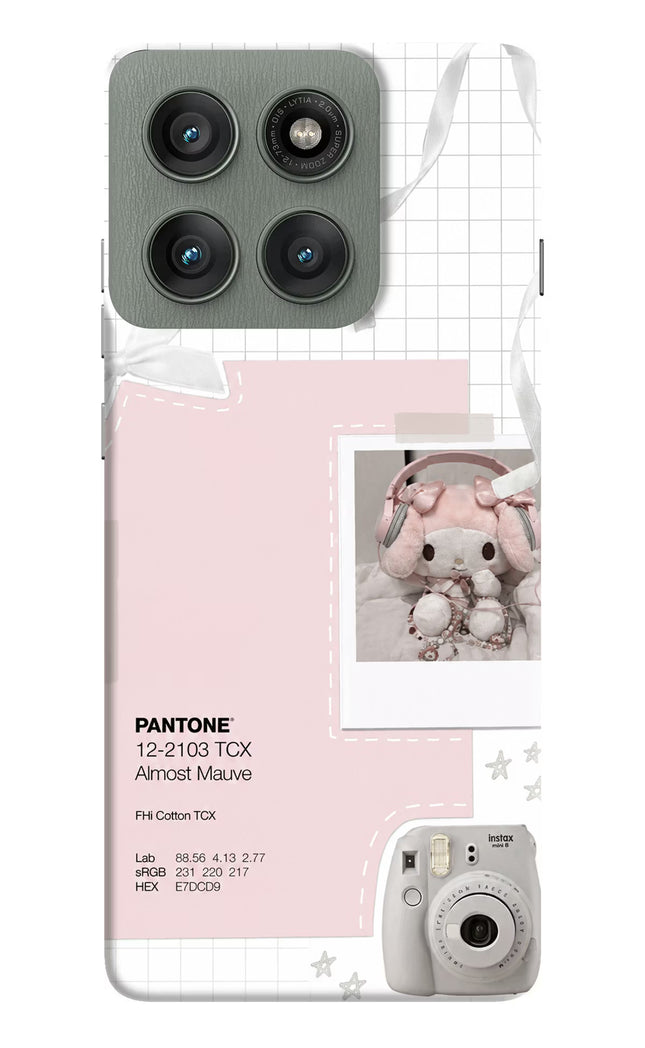 Pantone Asthetic Moto Edge 60 Pro Hard Case Back Cover by Casekaro