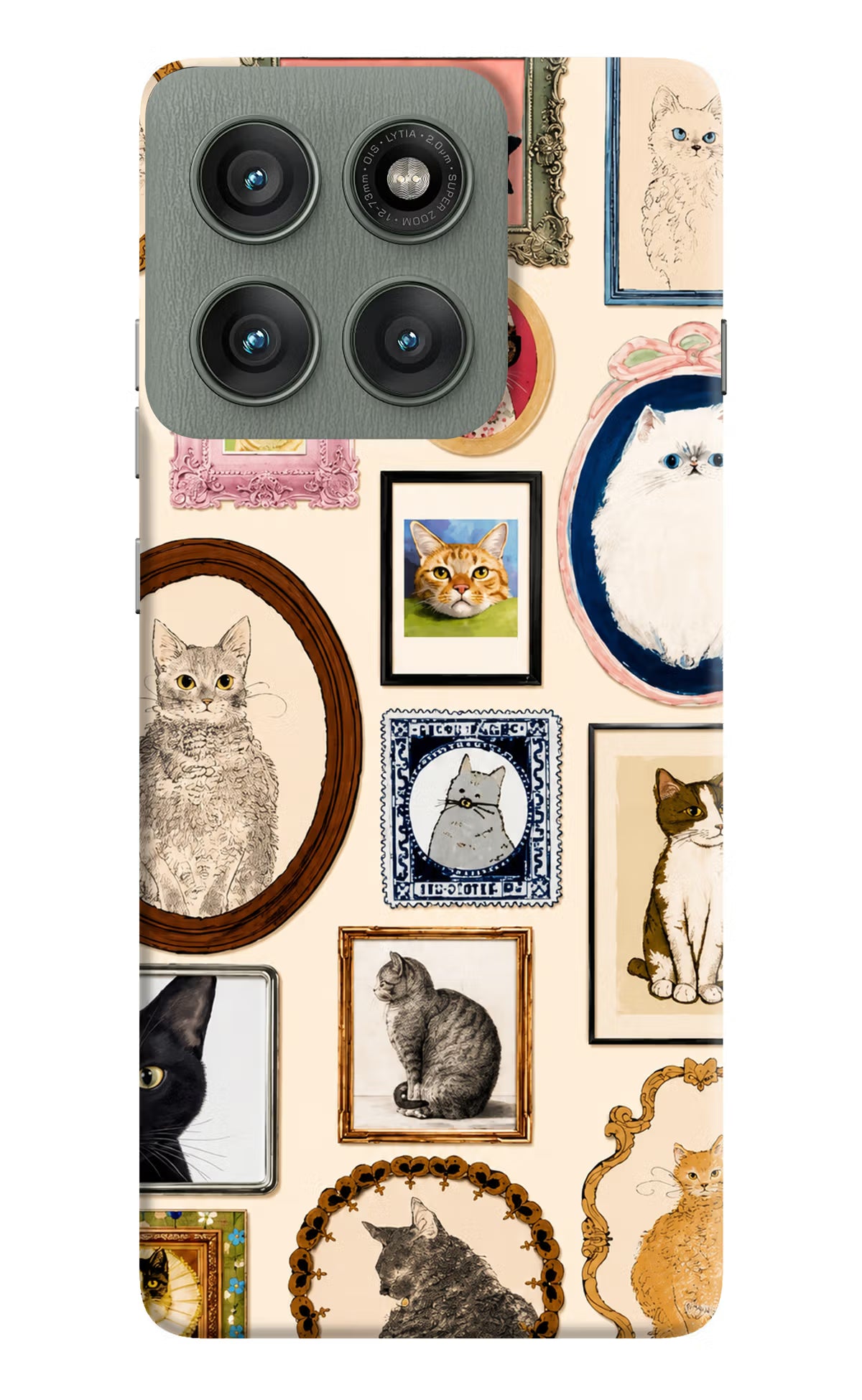 Mirror Cats Moto Edge 60 Pro Back Cover