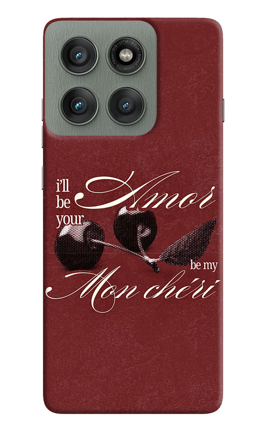Velvet Cherry Moto Edge 60 Pro Back Cover