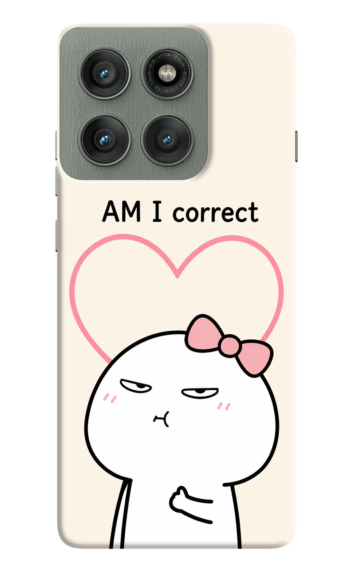 Always Right Moto Edge 60 Pro Back Cover