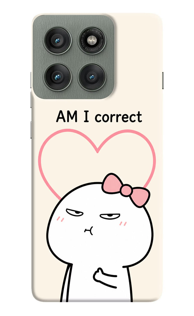Always Right Moto Edge 60 Pro Hard Case Back Cover by Casekaro
