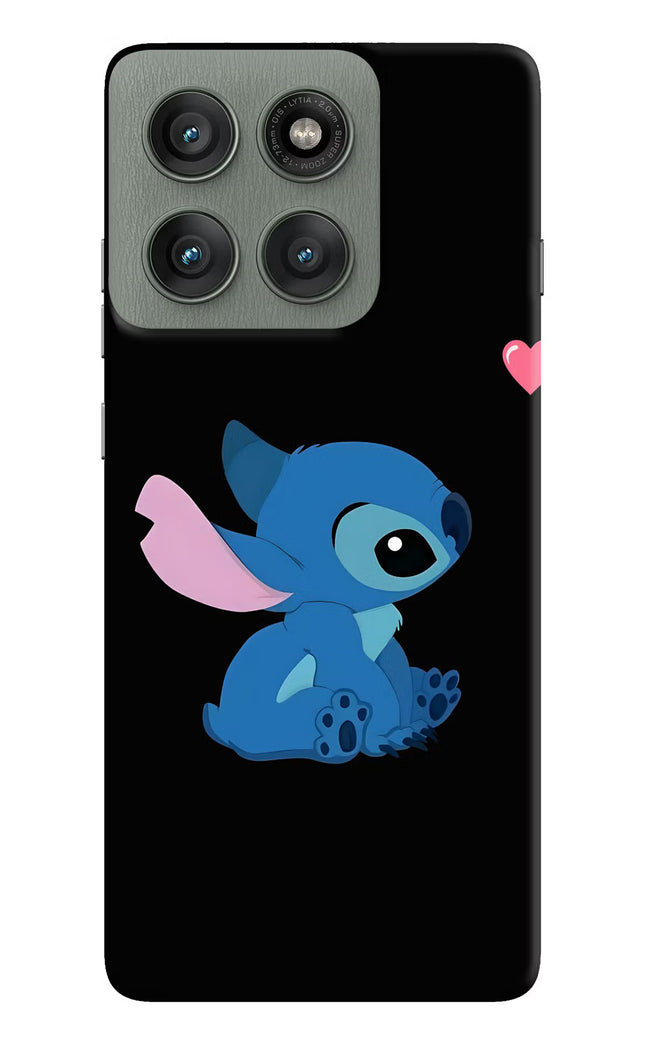 Stitch Crush Moto Edge 60 Pro Hard Case Back Cover by Casekaro
