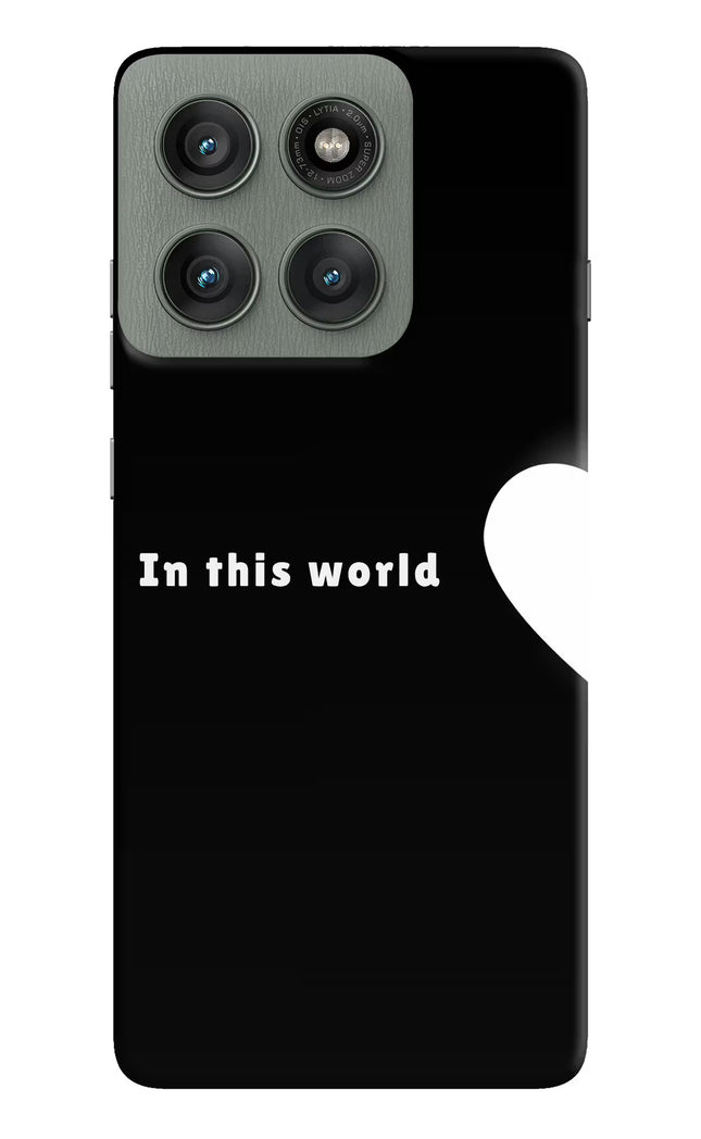This World Moto Edge 60 Pro Hard Case Back Cover by Casekaro