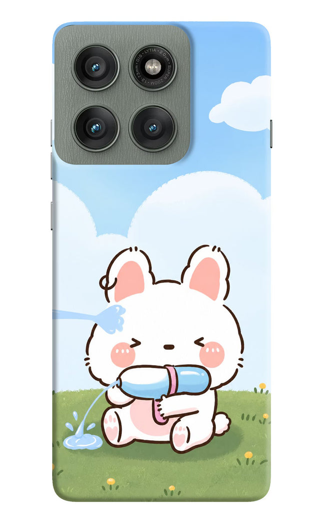 Bunny Treat Moto Edge 60 Pro Hard Case Back Cover by Casekaro