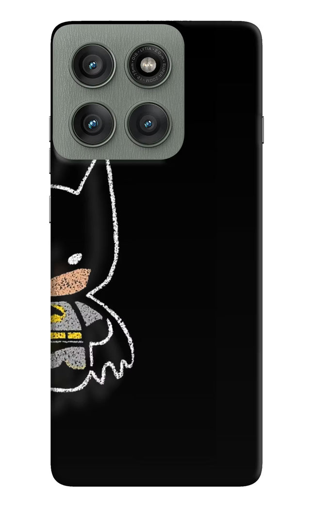 Bat Kitty Moto Edge 60 Pro Hard Case Back Cover by Casekaro