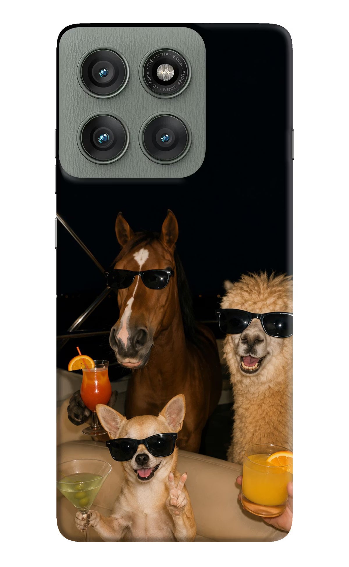 Party Squad Moto Edge 60 Pro Back Cover