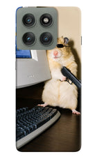 Hacker Hamster Moto Edge 60 Pro Hard Case Back Cover by Casekaro