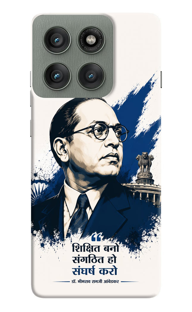 Dr. Ambedkar Visionary Moto Edge 60 Pro Hard Case Back Cover by Casekaro