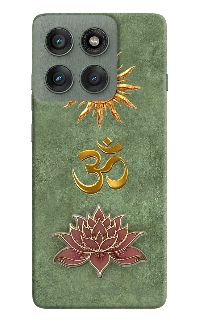 Om & Lotus Moto Edge 60 Pro Back Cover