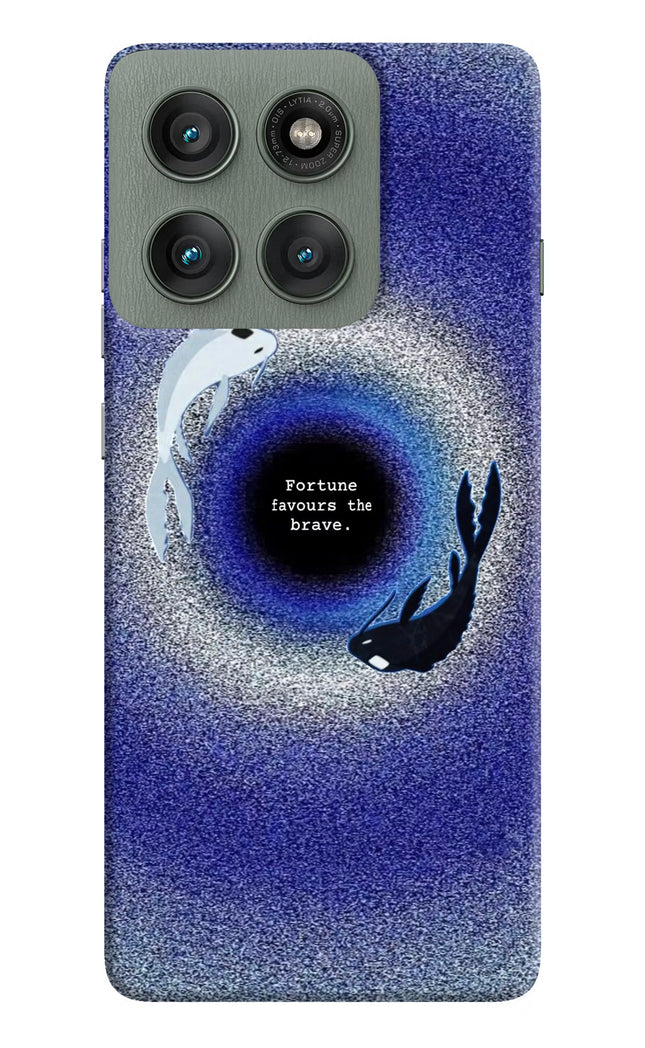 Dark Koi Moto Edge 60 Pro Hard Case Back Cover by Casekaro