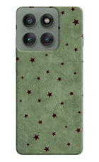 Green Stars Moto Edge 60 Pro Hard Case Back Cover by Casekaro