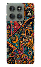 Folk Print Moto Edge 60 Pro Hard Case Back Cover by Casekaro