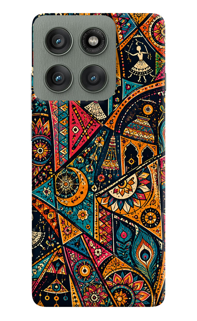 Folk Print Moto Edge 60 Pro Hard Case Back Cover by Casekaro
