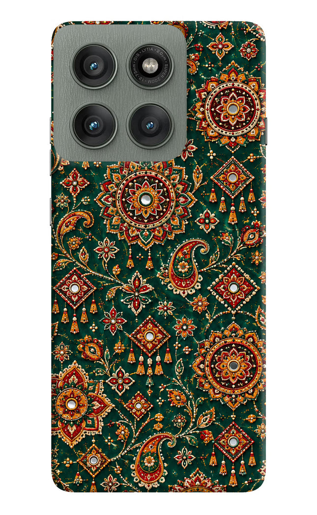 Green Pataka Moto Edge 60 Pro Hard Case Back Cover by Casekaro