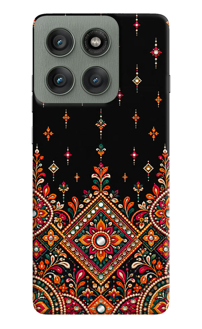 Noir Mehfil Moto Edge 60 Pro Hard Case Back Cover by Casekaro