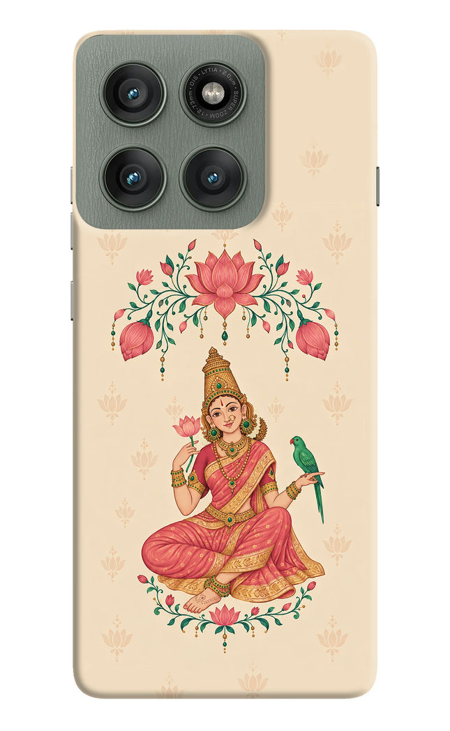 Goddess Lakshmi Moto Edge 60 Pro Back Cover