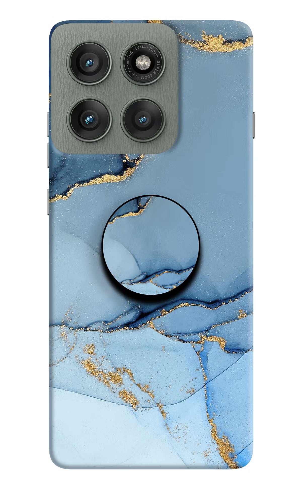 Blue Marble Moto Edge 60 Pro Pop Case by Casekaro