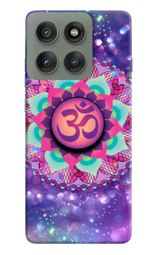 Om Purple Moto Edge 60 Pro Pop Case by Casekaro