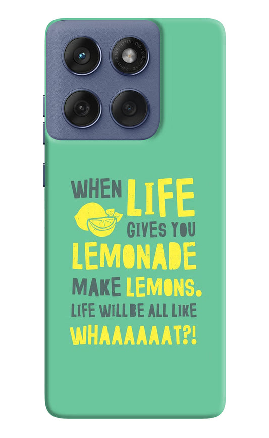 Quote Moto Edge 60 Fusion Hard Case Back Cover by Casekaro