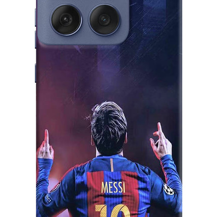 Messi Moto Edge 60 Fusion Hard Case Back Cover by Casekaro