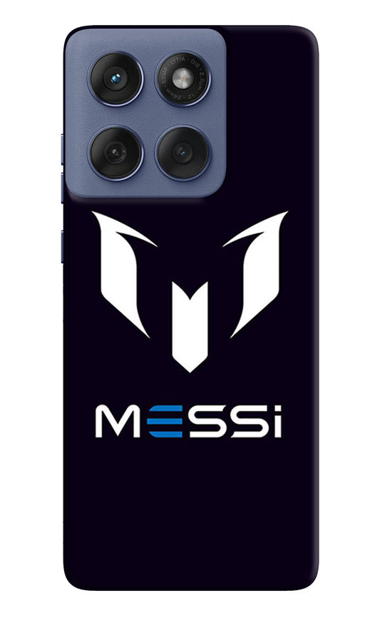 Messi Logo Moto Edge 60 Fusion Hard Case Back Cover by Casekaro