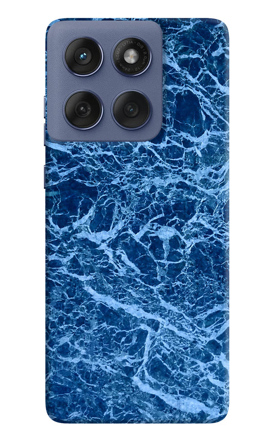 Blue Marble Moto Edge 60 Fusion Hard Case Back Cover by Casekaro