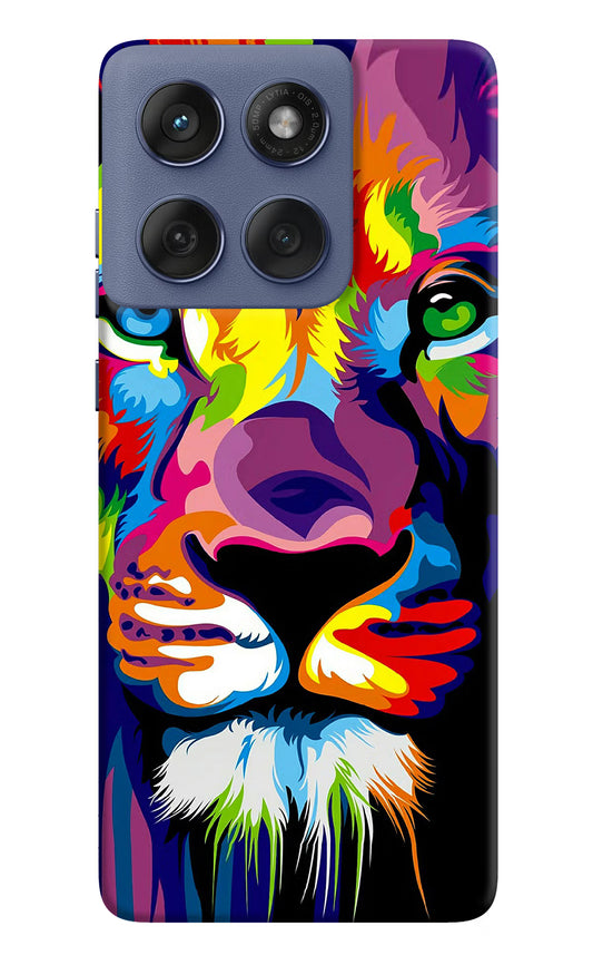 Lion Moto Edge 60 Fusion Hard Case Back Cover by Casekaro
