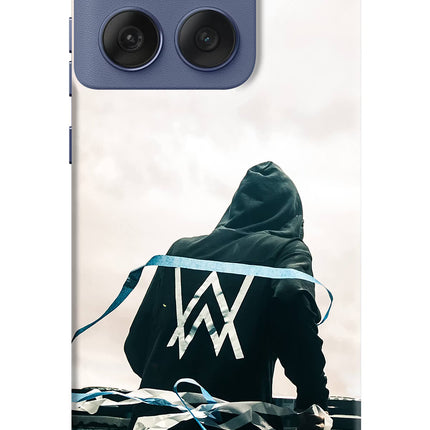 Alan Walker Moto Edge 60 Fusion Hard Case Back Cover by Casekaro
