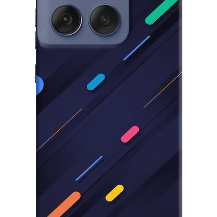Abstract Design Moto Edge 60 Fusion Hard Case Back Cover by Casekaro