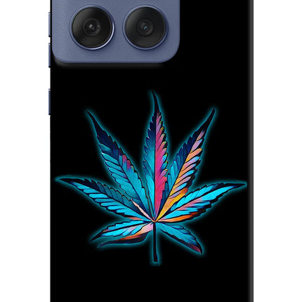 Weed Moto Edge 60 Fusion Hard Case Back Cover by Casekaro