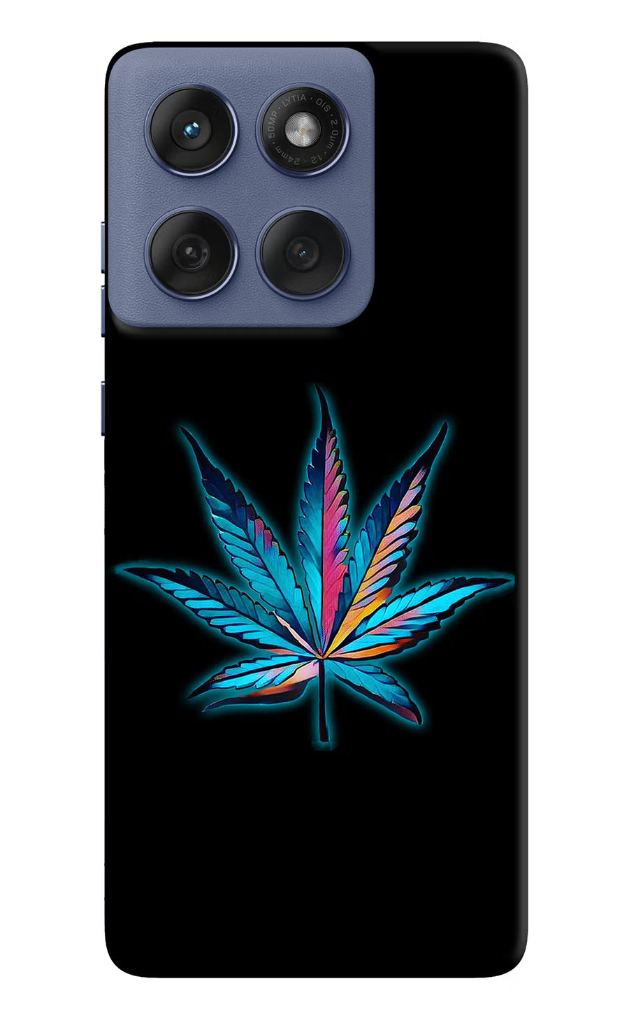 Weed Moto Edge 60 Fusion Back Cover, Hard case
