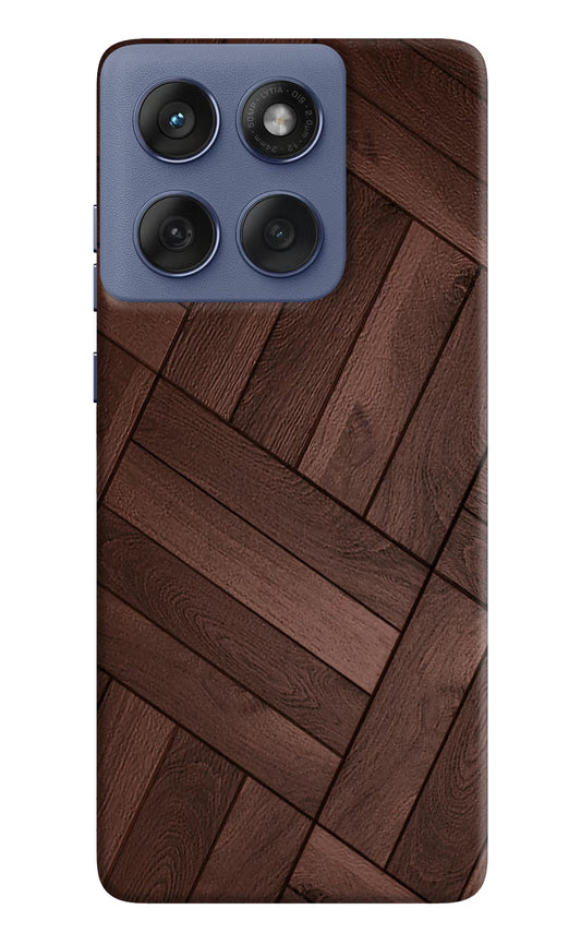 Wooden Texture Design Moto Edge 60 Fusion Hard Case Back Cover by Casekaro