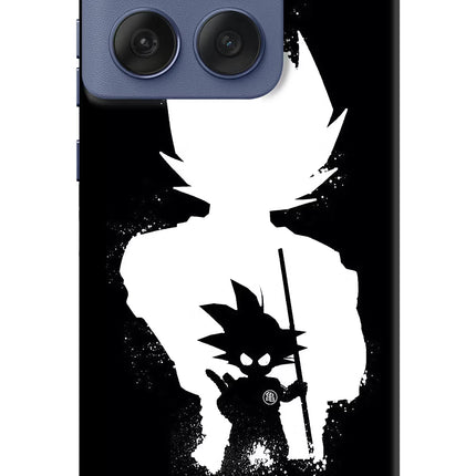 Goku Shadow Moto Edge 60 Fusion Hard Case Back Cover by Casekaro