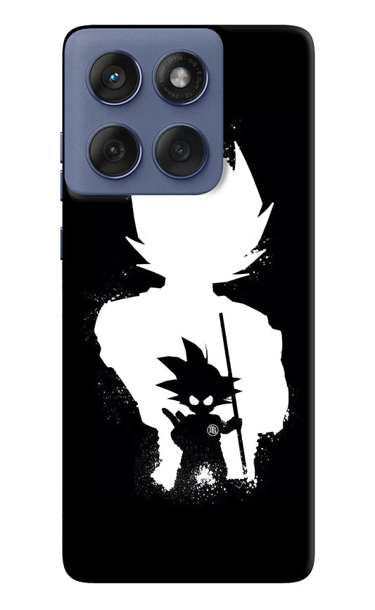 Goku Shadow Moto Edge 60 Fusion Hard Case Back Cover by Casekaro