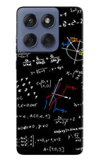 Mathematics Formula Moto Edge 60 Fusion Hard Case Back Cover by Casekaro