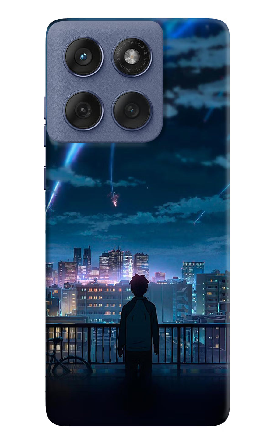Anime Moto Edge 60 Fusion Back Cover, Hard case