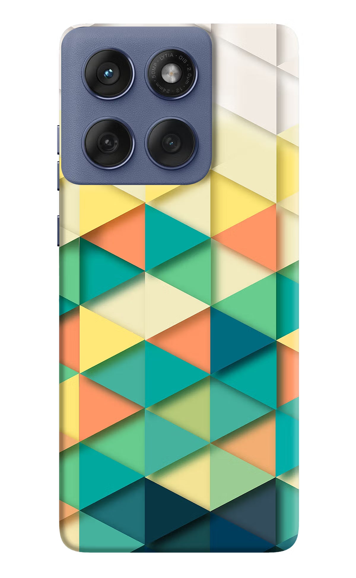 Abstract Moto Edge 60 Fusion Hard Case Back Cover by Casekaro