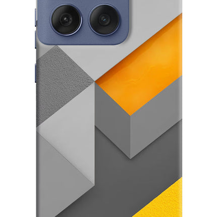 Abstract Moto Edge 60 Fusion Hard Case Back Cover by Casekaro