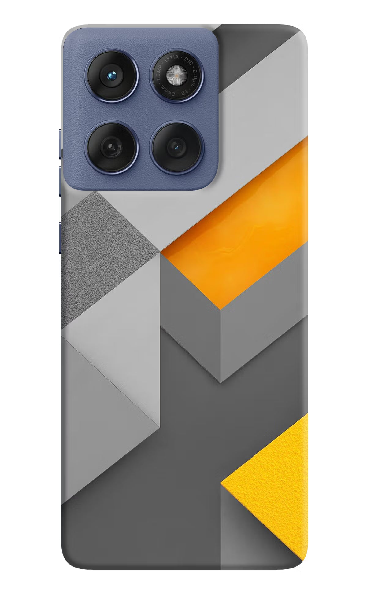 Abstract Moto Edge 60 Fusion Hard Case Back Cover by Casekaro