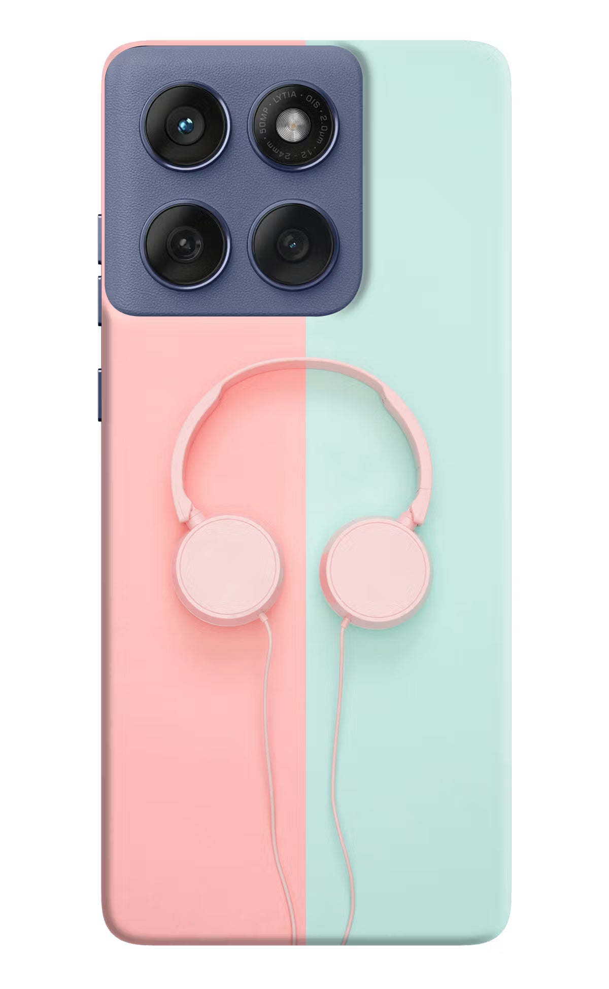 Music Lover Moto Edge 60 Fusion Hard Case Back Cover by Casekaro