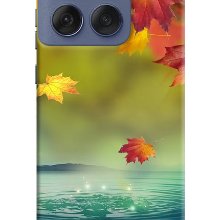 Flowers Moto Edge 60 Fusion Hard Case Back Cover by Casekaro