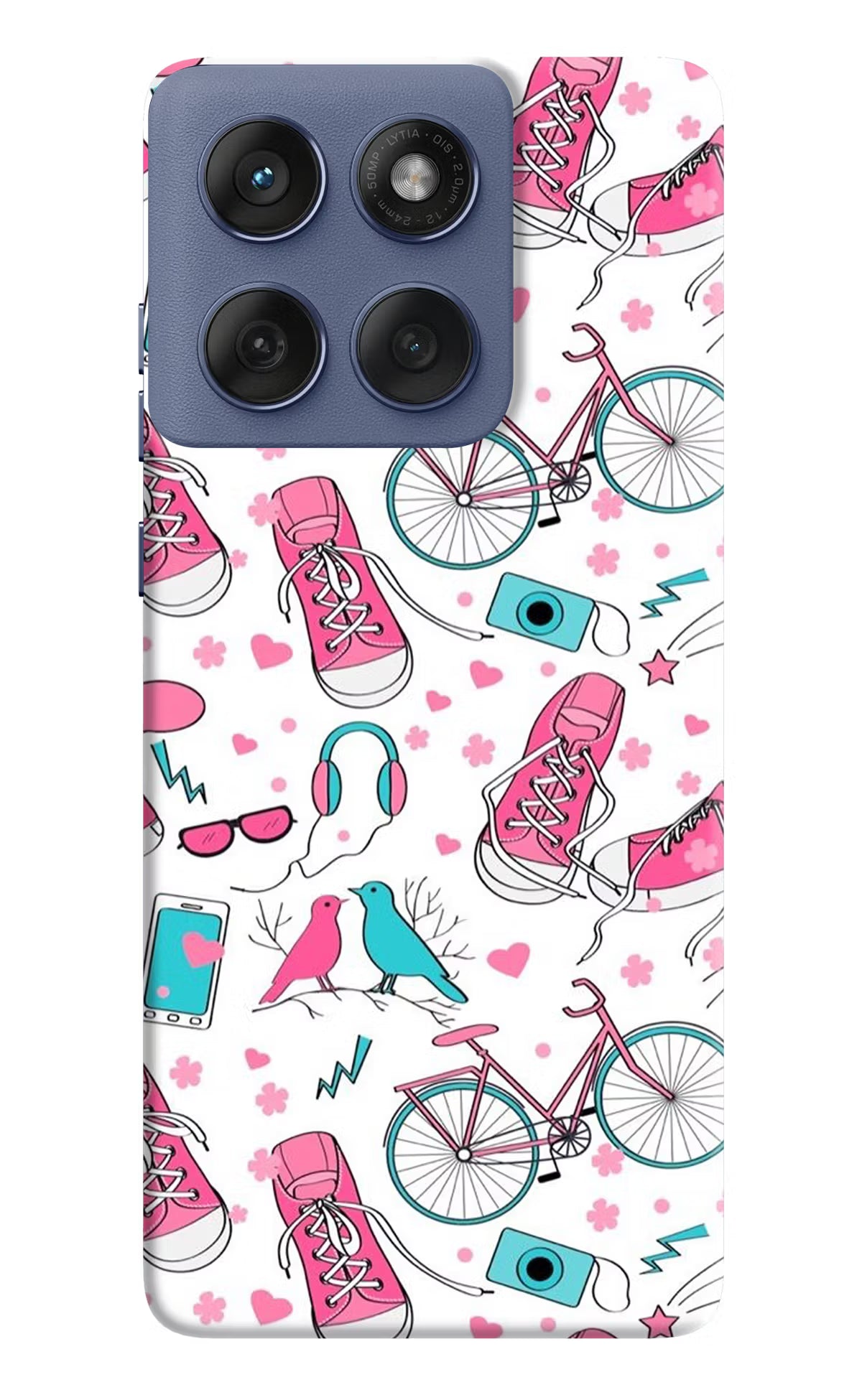 Artwork Moto Edge 60 Fusion Hard Case Back Cover by Casekaro