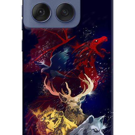Game Of Thrones Moto Edge 60 Fusion Hard Case Back Cover by Casekaro