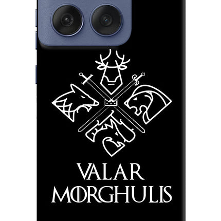 Valar Morghulis | Game Of Thrones Moto Edge 60 Fusion Hard Case Back Cover by Casekaro
